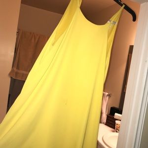 F21 Yellow Sundress size S